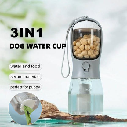3-in-1 Tragbarer Hundewassernapf