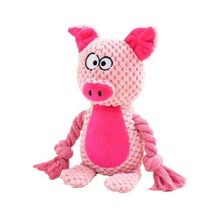 Plush Rope Tug Toy for Dogs