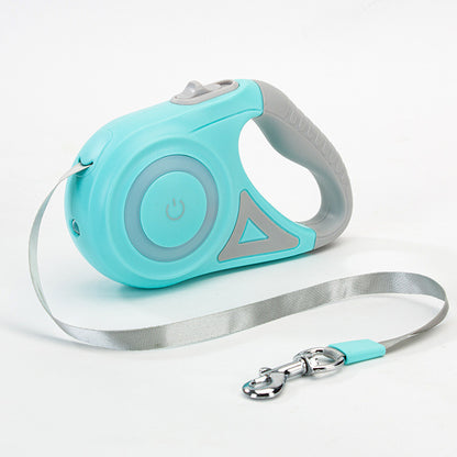 Rollleine für Hunde mit LED-Spotlight
