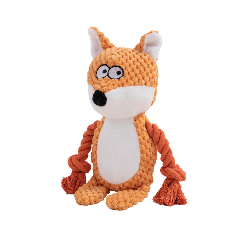 Plush Rope Tug Toy for Dogs