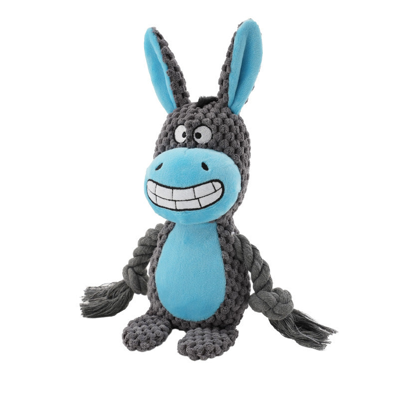 Plush Rope Tug Toy for Dogs