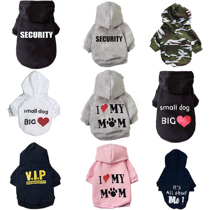 Fleece Hoodie Pet Sweater