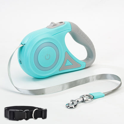 Rollleine für Hunde mit LED-Spotlight