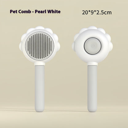 2-in-1 Self-Cleaning Pet Brush with Spray