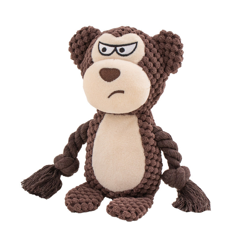 Plush Rope Tug Toy for Dogs