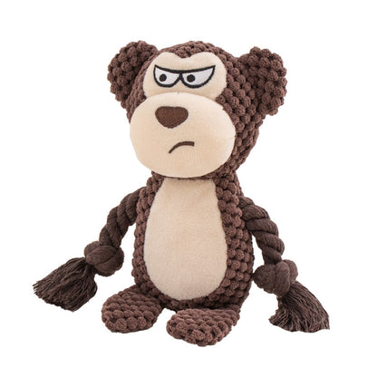 Plush Rope Tug Toy for Dogs
