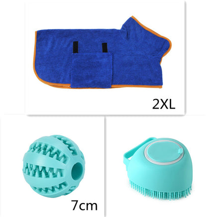 Silikon Tier Badebürste & Massagehandschuh – Shampoo Spender für Hunde & Katzen