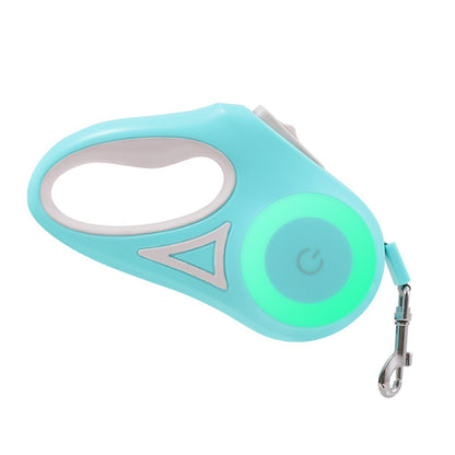 Rollleine für Hunde mit LED-Spotlight