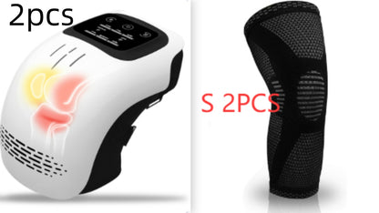 Electric Knee Massager — Infrared Heat, Vibration & Laser Pain Relief Device