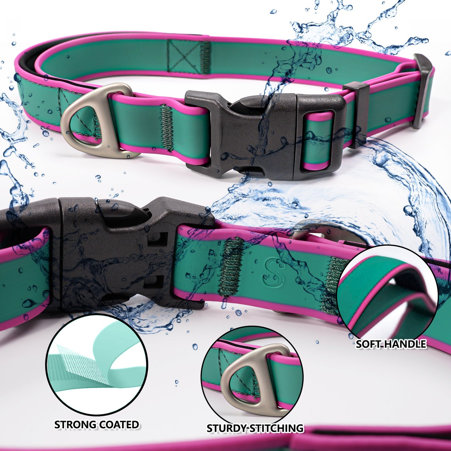 Tactical Dog Collar — Waterproof, Durable & Stylish Control Collar for Working Dogs