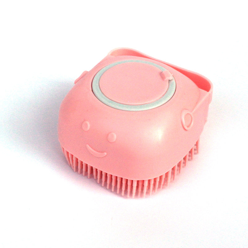 Silikon Tier Badebürste & Massagehandschuh – Shampoo Spender für Hunde & Katzen