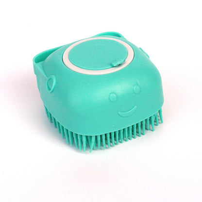 Silikon Tier Badebürste & Massagehandschuh – Shampoo Spender für Hunde & Katzen