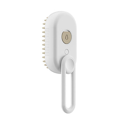 SteamGroom Pro™ — 3-in-1 Electric Steam Pet Brush