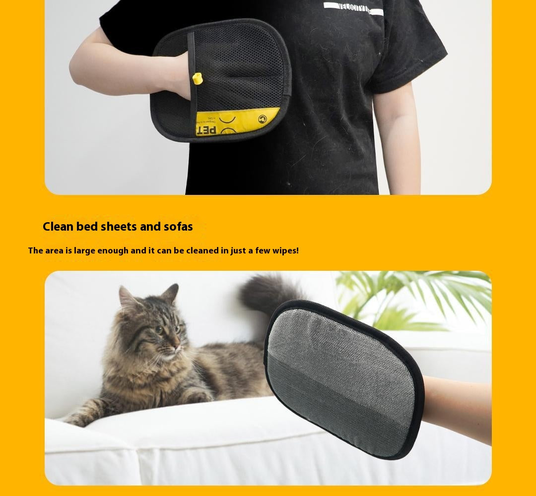 CleanPaw Brush™ — Pet Hair Removal Gloves