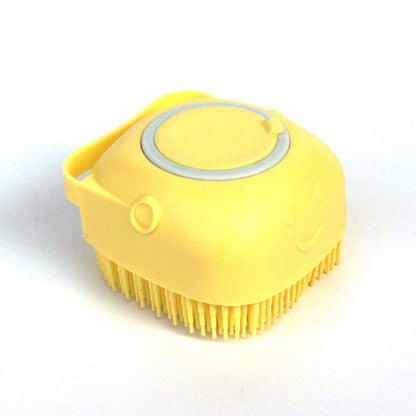Silikon Tier Badebürste & Massagehandschuh – Shampoo Spender für Hunde & Katzen