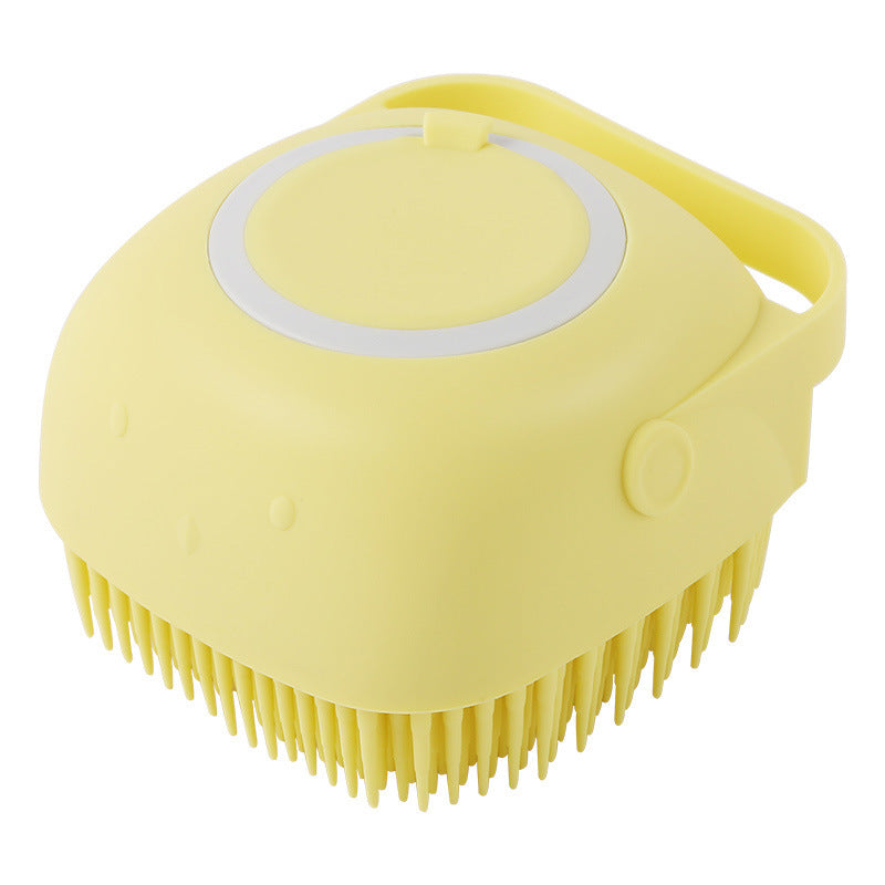 Silikon Tier Badebürste & Massagehandschuh – Shampoo Spender für Hunde & Katzen