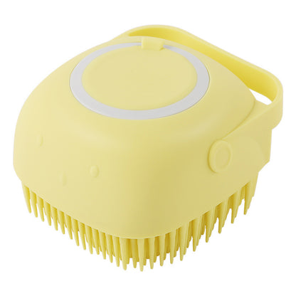 Silikon Tier Badebürste & Massagehandschuh – Shampoo Spender für Hunde & Katzen