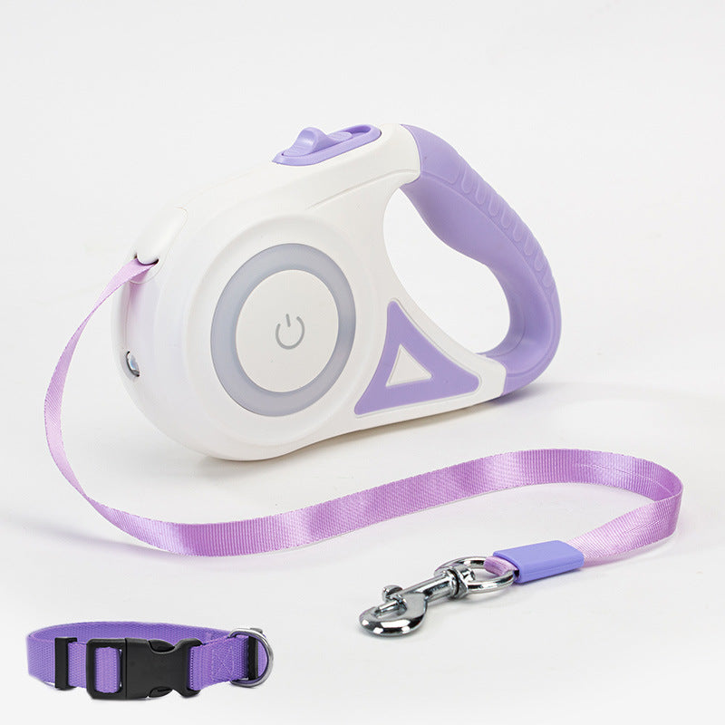 Rollleine für Hunde mit LED-Spotlight