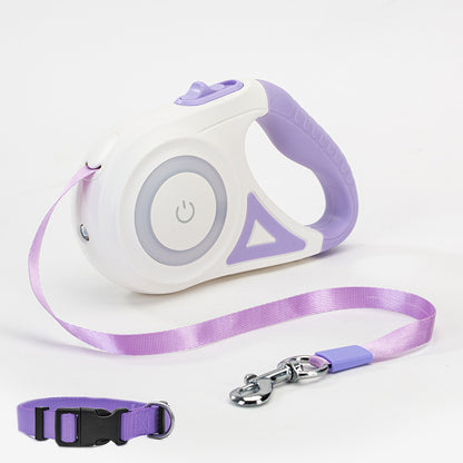 Rollleine für Hunde mit LED-Spotlight