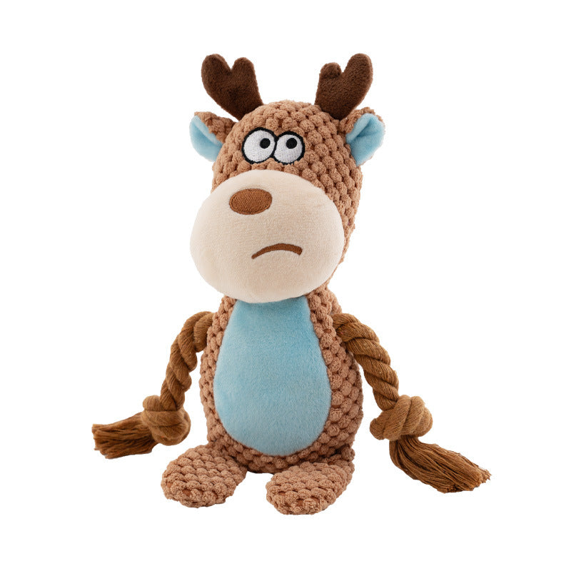 Plush Rope Tug Toy for Dogs