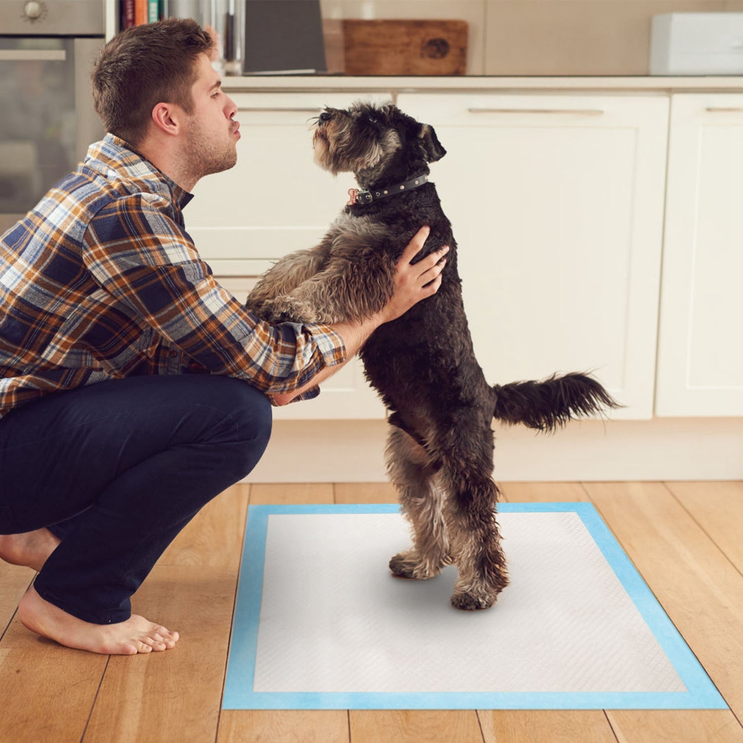 Dog Training Pads — 50 Pcs Puppy Pee Pads & Cat Wee Mats (24" x 18")