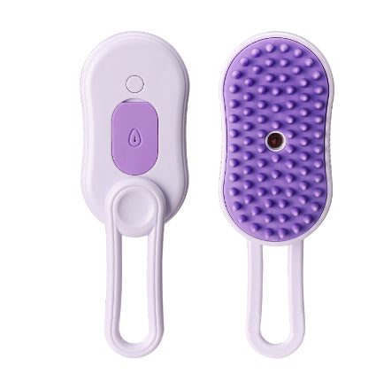 SteamGroom Pro™ — 3-in-1 Electric Steam Pet Brush