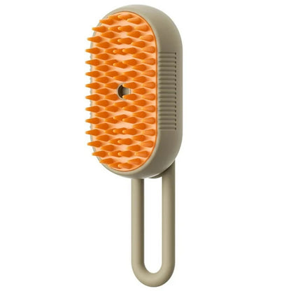 SteamGroom Pro™ — 3-in-1 Electric Steam Pet Brush