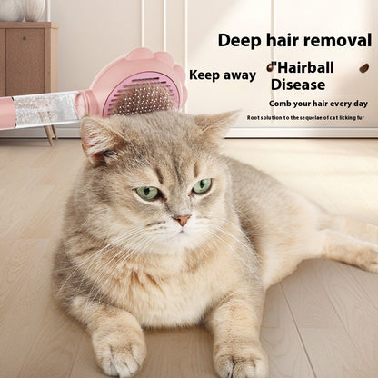 2-in-1 Self-Cleaning Pet Brush with Spray